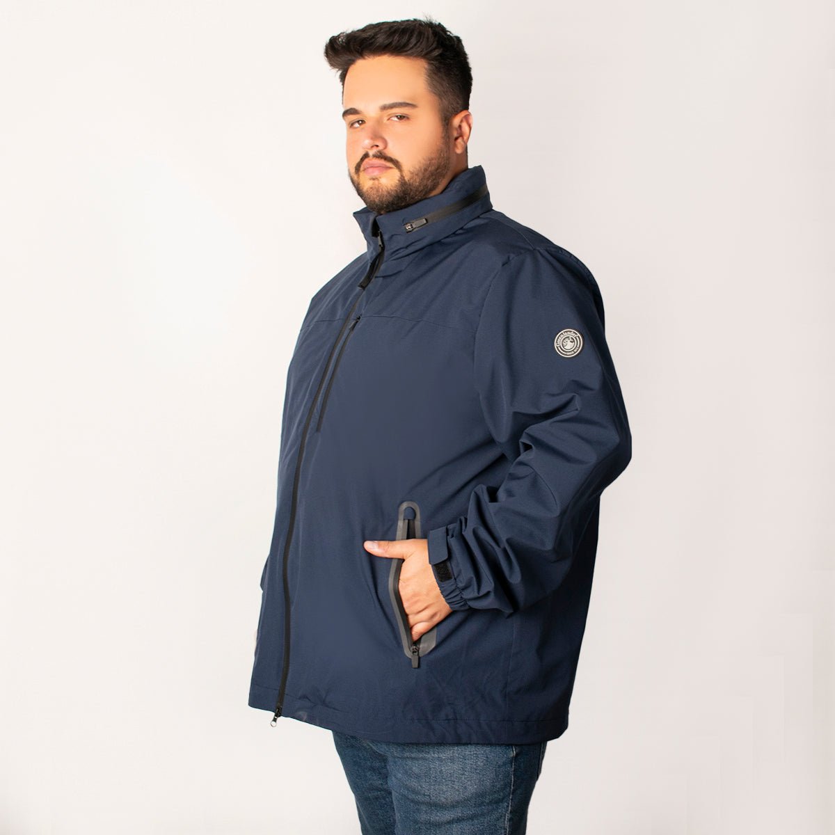 Foto 5 pulgar | Chamarra Greenlander Rompevientos Con Capucha Para Hombre
