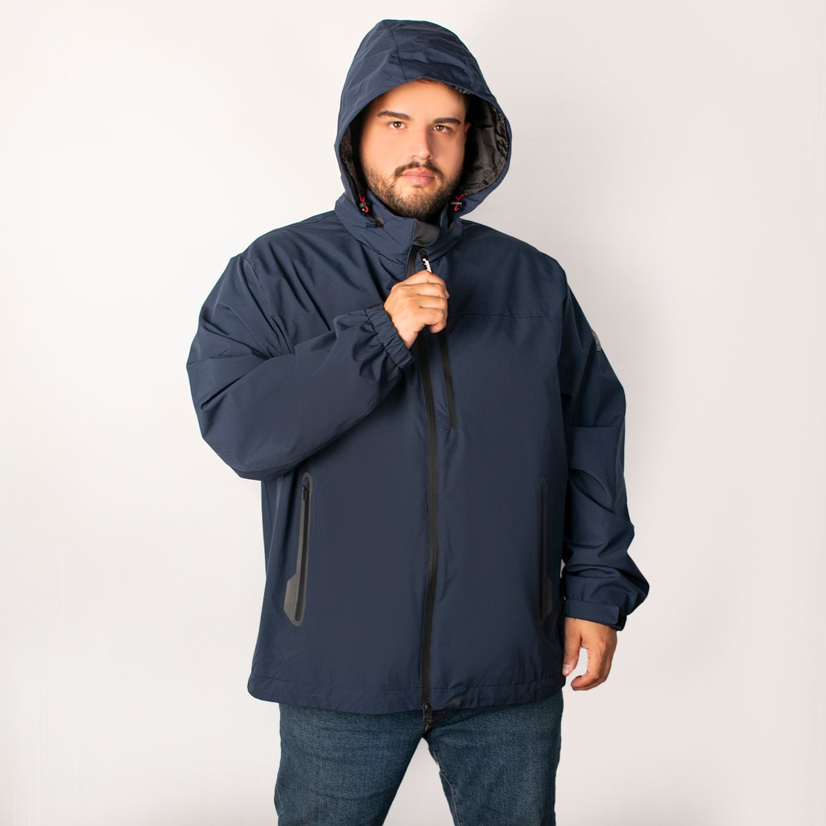 Foto 7 | Chamarra Greenlander Rompevientos Con Capucha Para Hombre