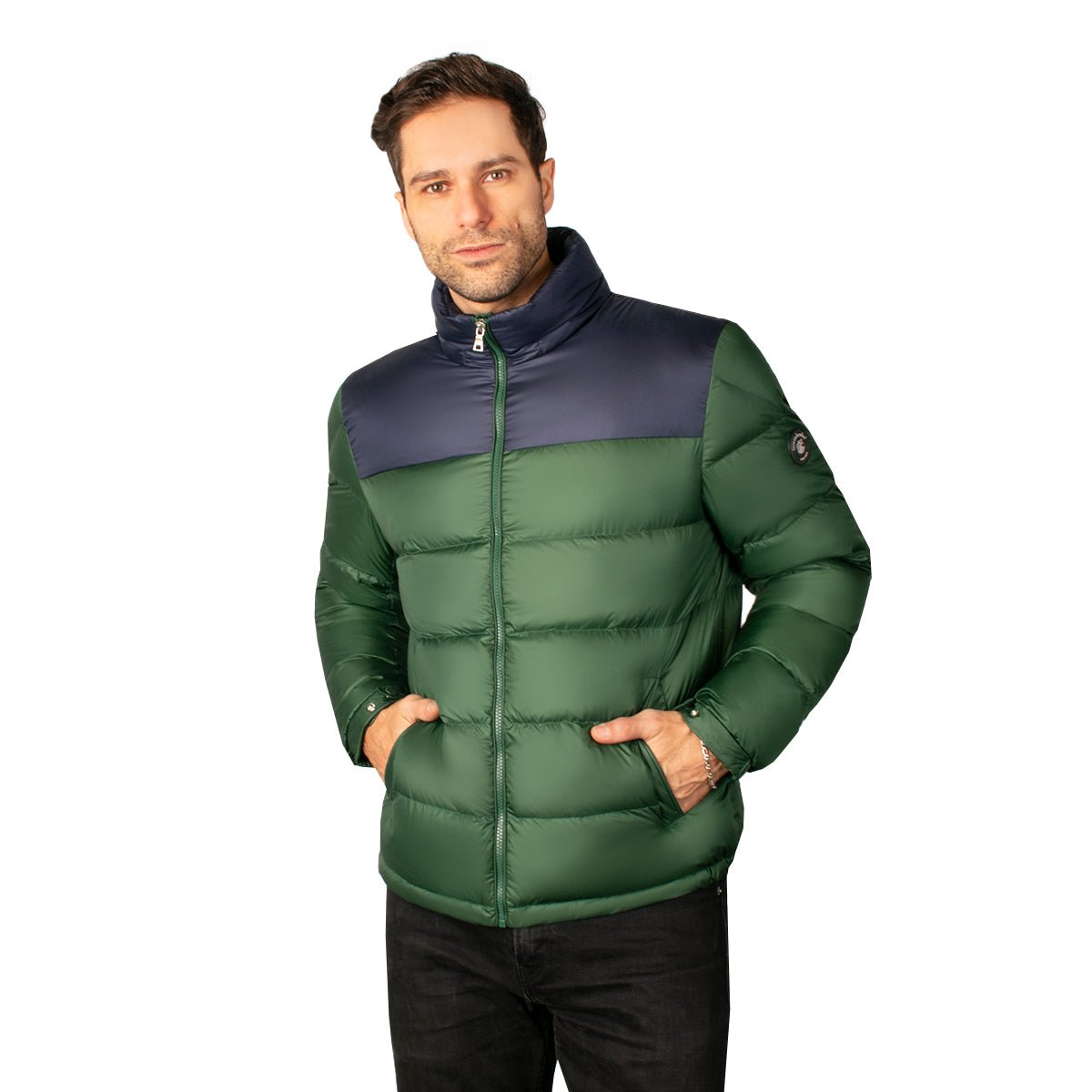 Chamarra Greenlander De Pluma Capitonada Para Hombre