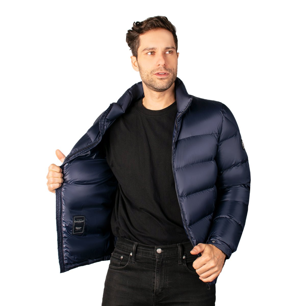 Foto 4 pulgar | Chamarra Greenlander De Pluma Capitonada Para Hombre