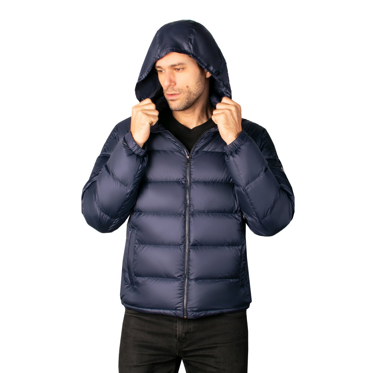 Foto 4 | Chamarra Greenlander De Pluma Capitonada Para Hombre