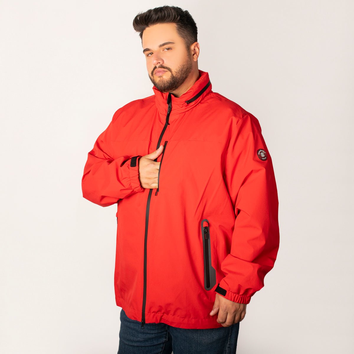 Foto 5 pulgar | Chamarra Greenlander Rompevientos Con Capucha Para Hombre