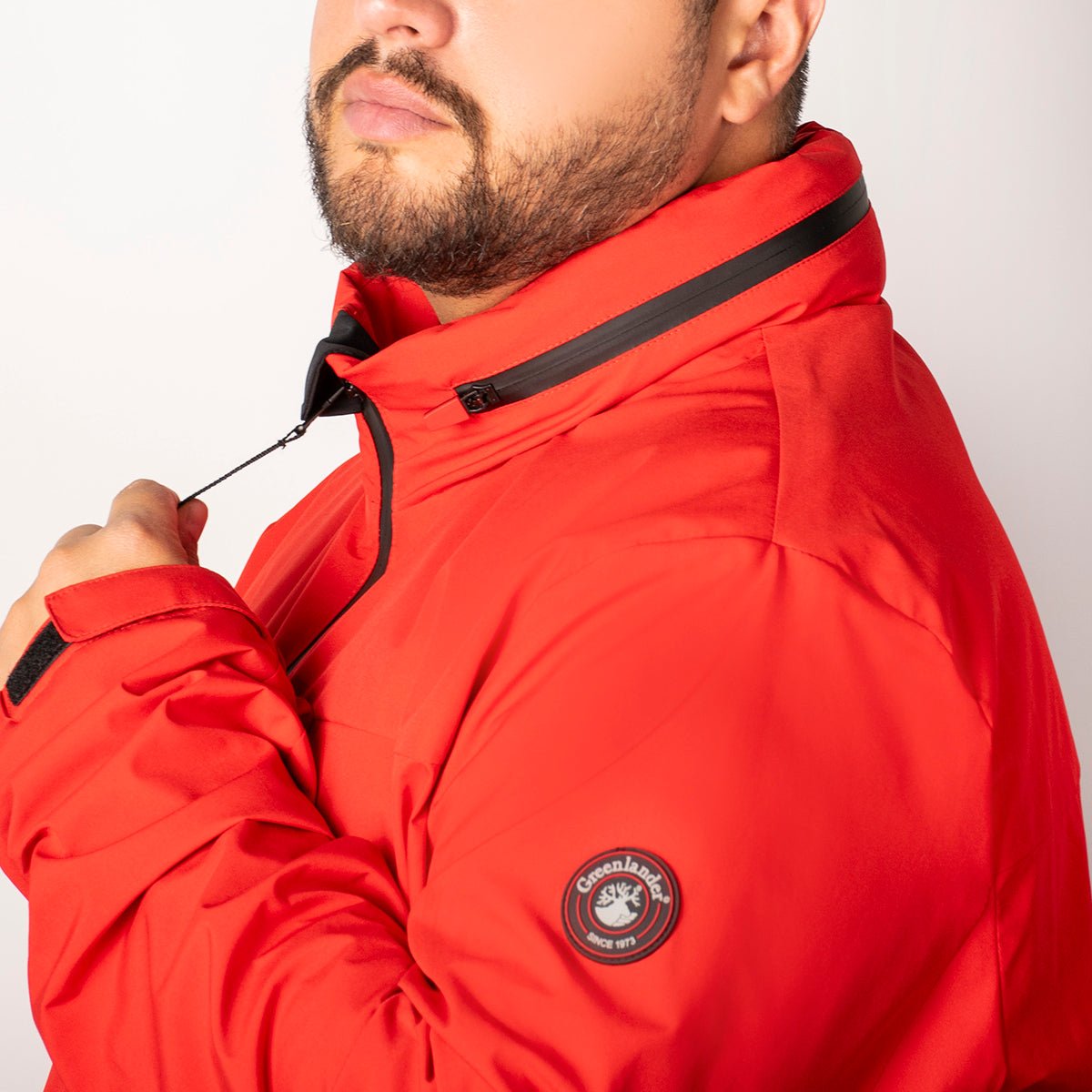 Foto 6 pulgar | Chamarra Greenlander Rompevientos Con Capucha Para Hombre