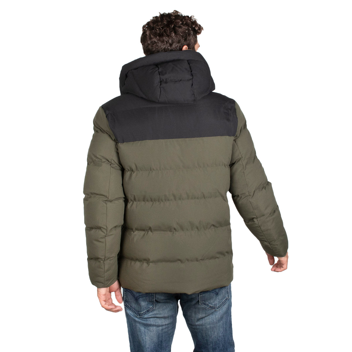 Foto 3 pulgar | Chamarra Greenlander Acolchada Premium Con Gorro Para Hombre