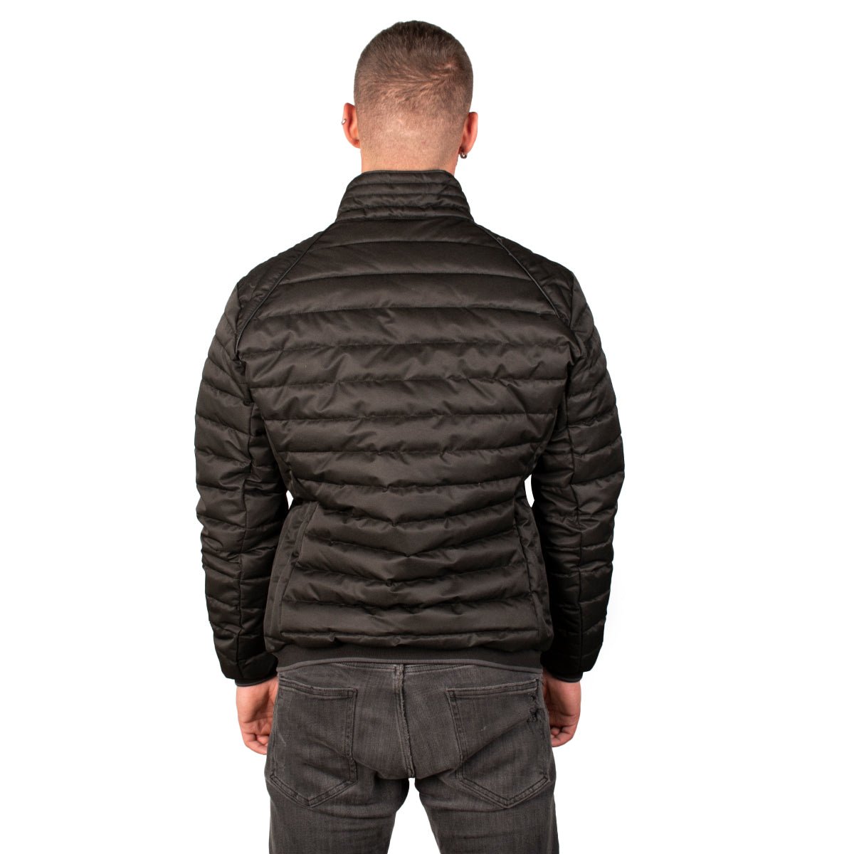 Foto 5 pulgar | Chamarra Greenlander Lifestyle Capitonada Cuello Alto Para Hombre