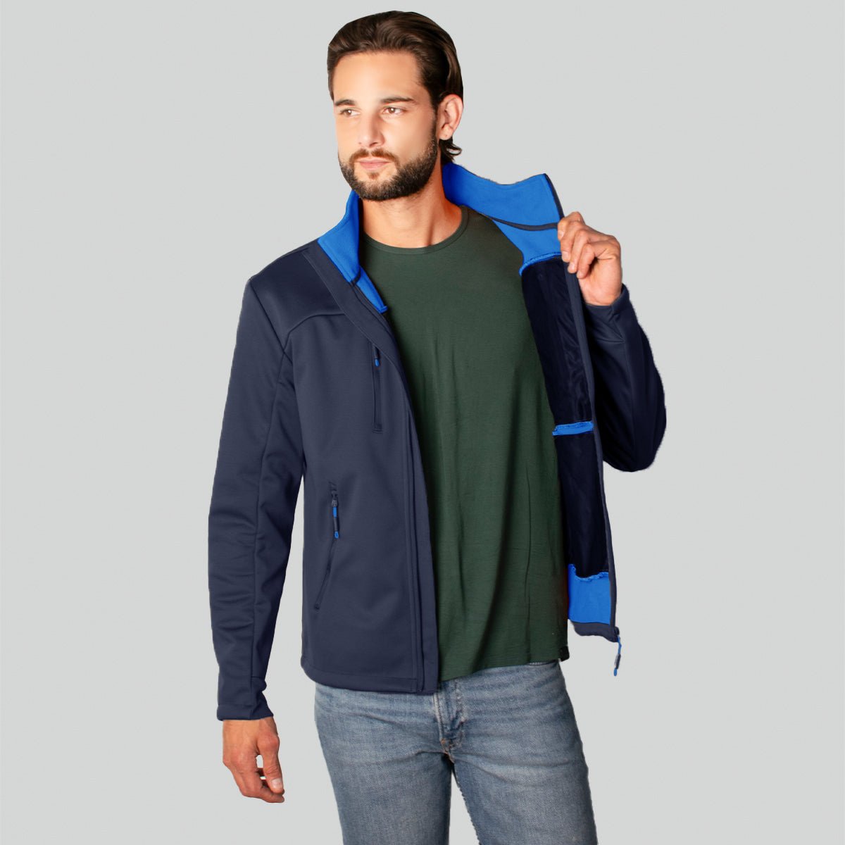 Foto 3 pulgar | Chamarra Greenlander Con Forro Fur 4 Bolsas Para Hombre