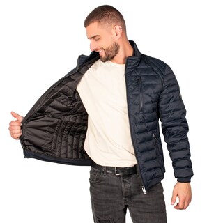 Foto 2 | Chamarra Greenlander Lifestyle Capitonada Cuello Alto Para Hombre