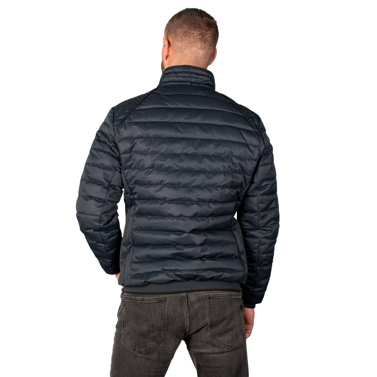 Foto 6 pulgar | Chamarra Greenlander Lifestyle Capitonada Cuello Alto Para Hombre