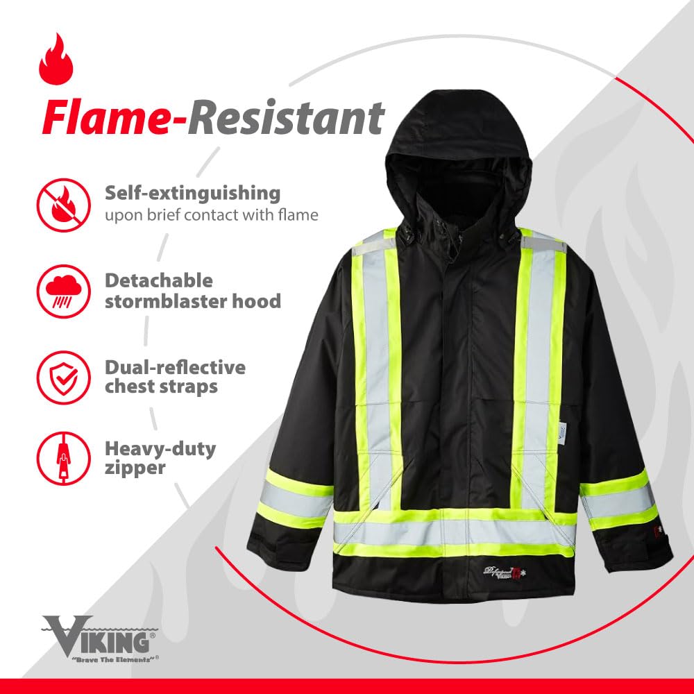 Foto 3 | Chaqueta Ignífuga Viking Professional Journeyman 300d - Venta Internacional.