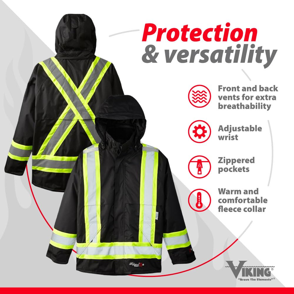 Foto 6 pulgar | Chaqueta Ignífuga Viking Professional Journeyman 300d - Venta Internacional.