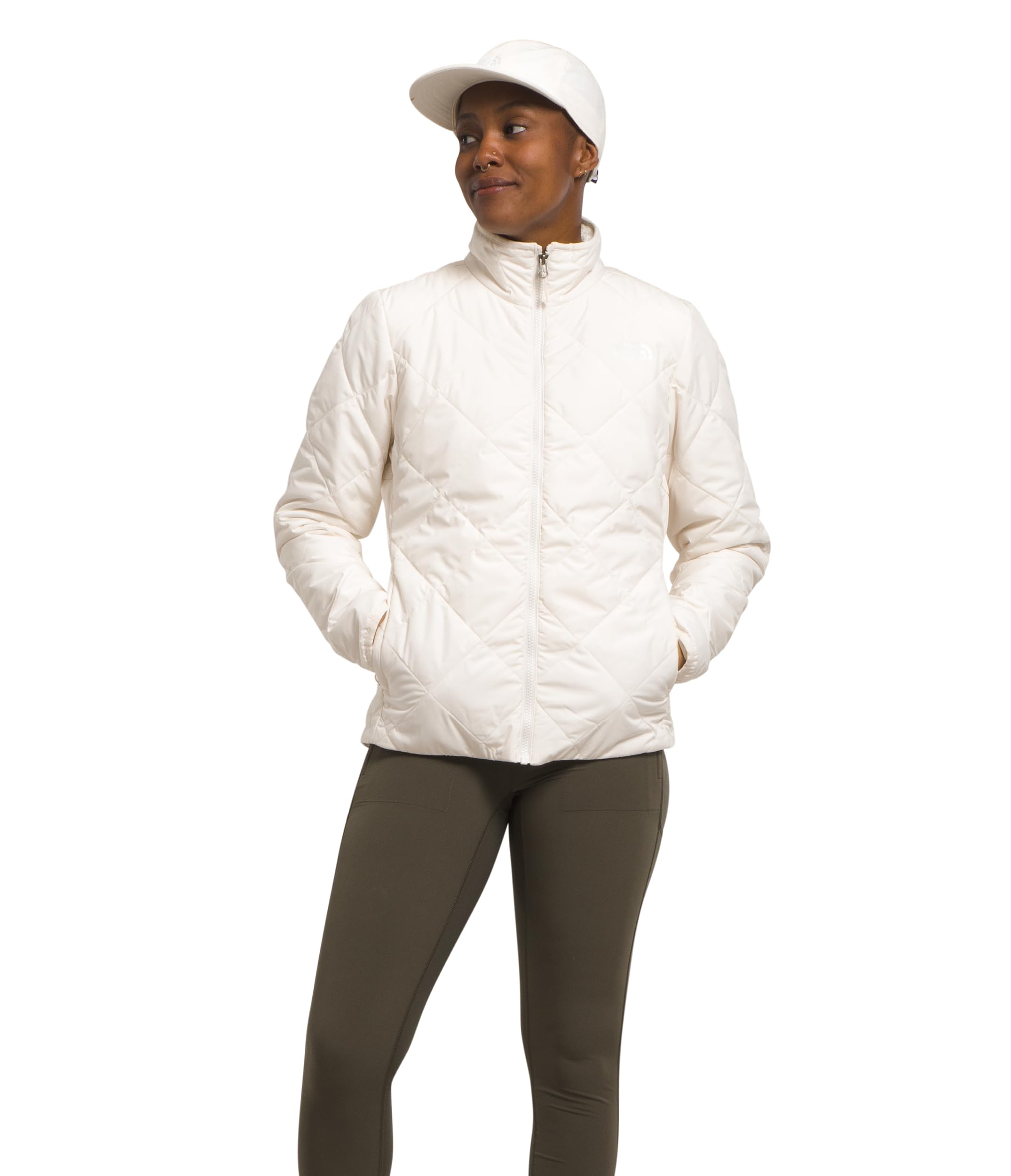 Foto 2 pulgar | Chaqueta The North Face Shady Glade Con Aislamiento Gardenia, Color Blanco - Venta Internacional.