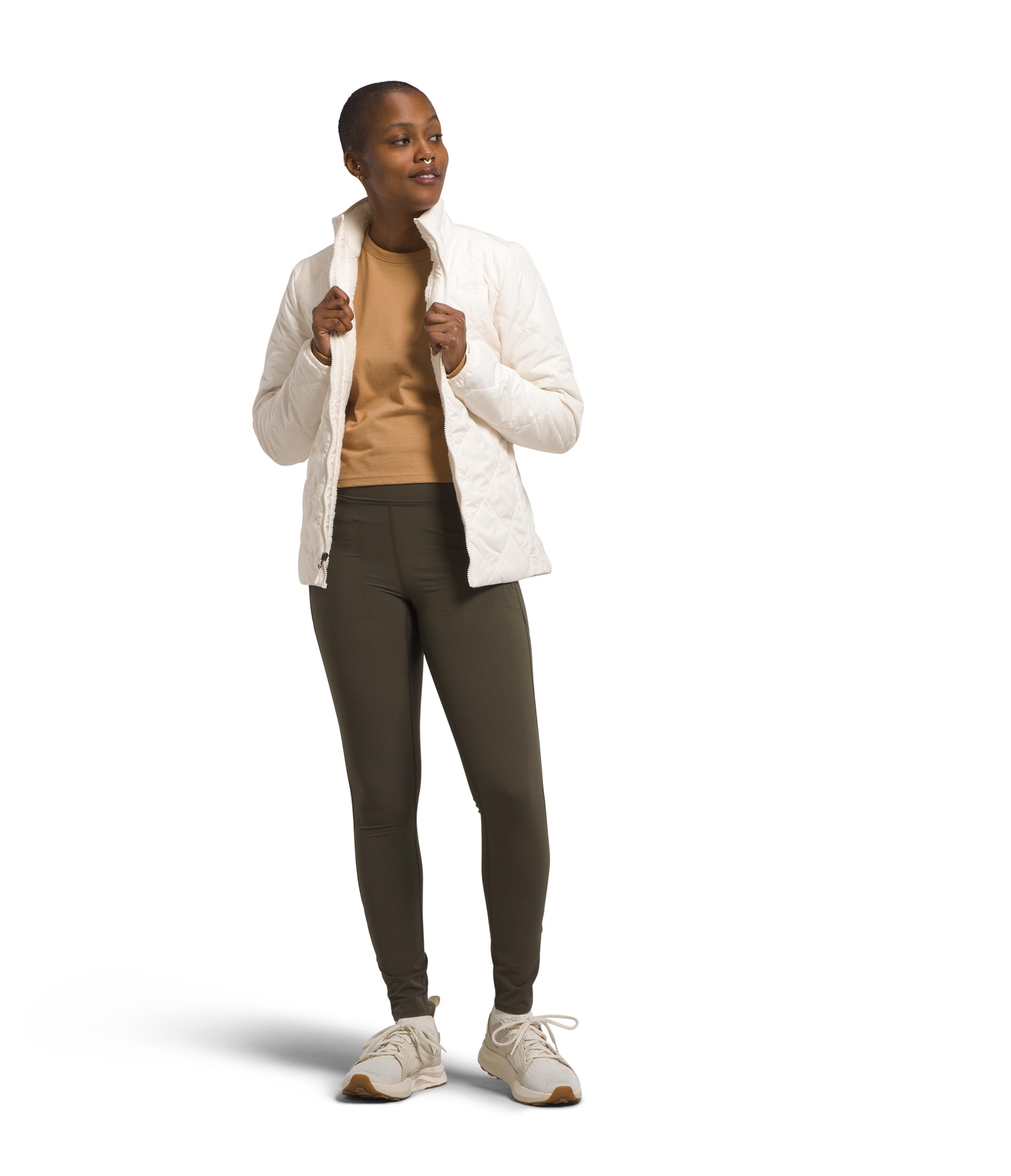 Foto 3 pulgar | Chaqueta The North Face Shady Glade Con Aislamiento Gardenia, Color Blanco - Venta Internacional.
