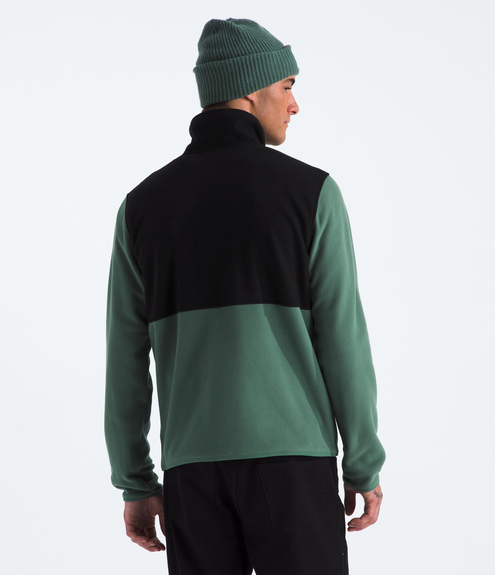 Foto 4 pulgar | Chaqueta Polar The North Face Glacier Para Hombre Duck Green/tnf Black - Venta Internacional.