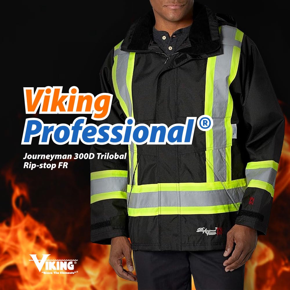 Foto 3 pulgar | Chaqueta Ignífuga Viking Professional Journeyman 300d - Venta Internacional.