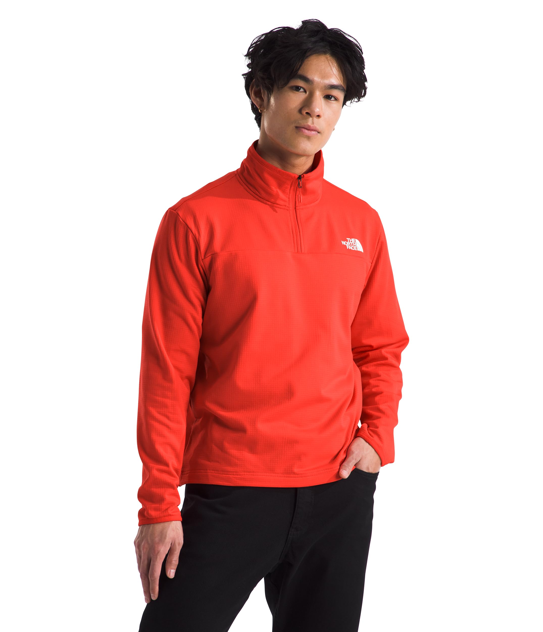 Foto 2 pulgar | Chaqueta Polar The North Face Cedar Trail Para Hombre - Crimson - Venta Internacional.