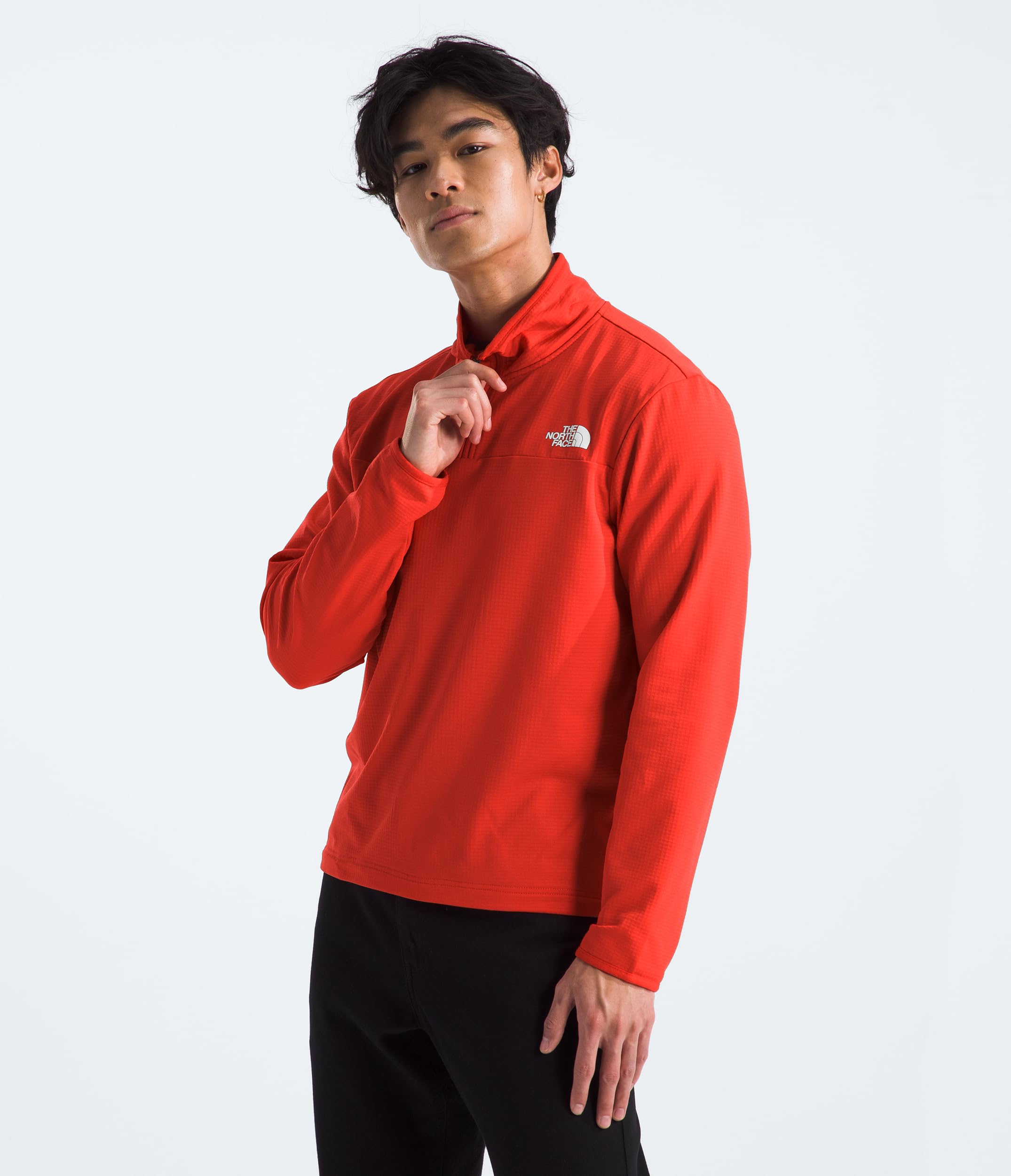 Foto 4 pulgar | Chaqueta Polar The North Face Cedar Trail Para Hombre - Crimson - Venta Internacional.