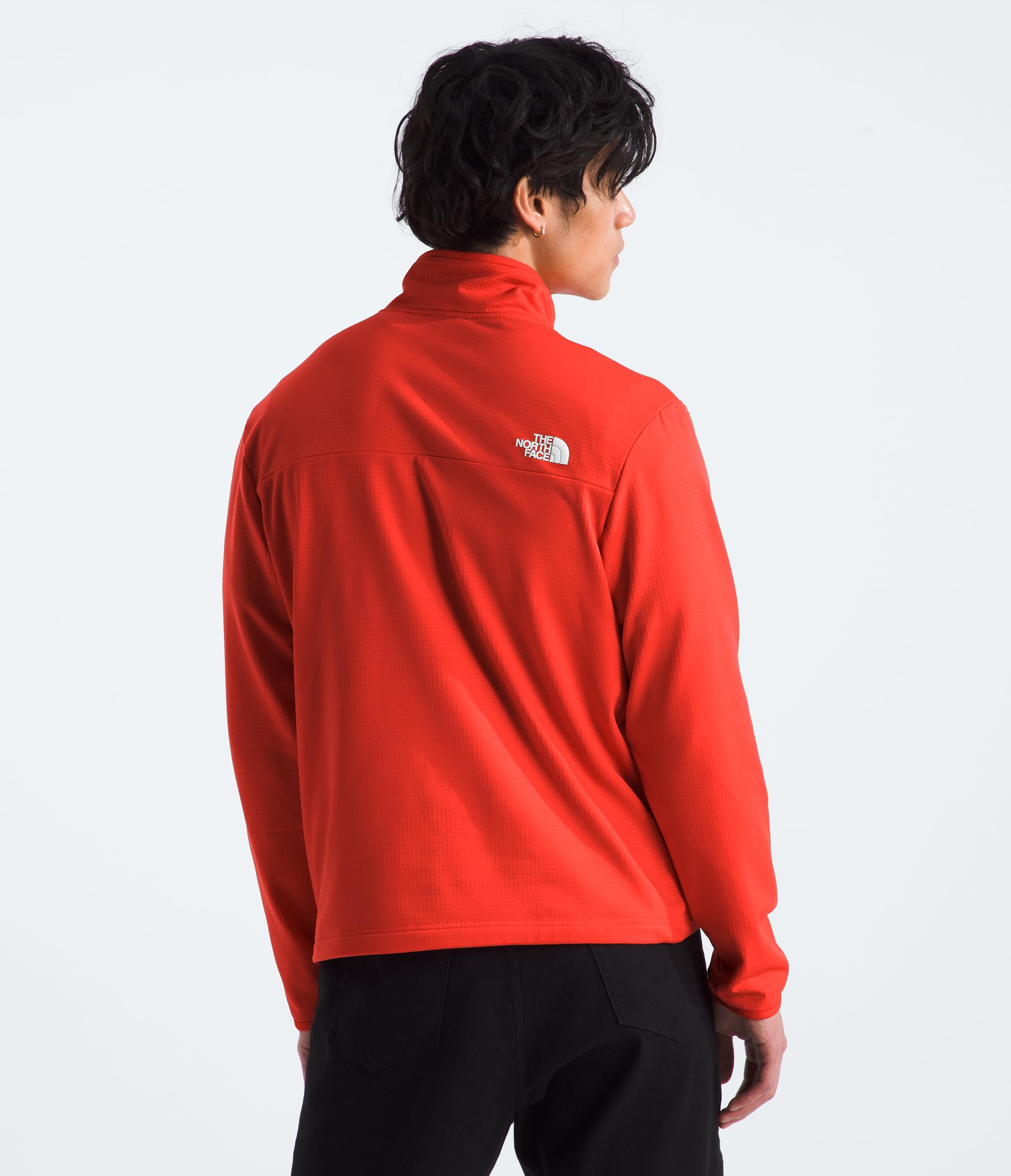 Foto 4 | Chaqueta Polar The North Face Cedar Trail Para Hombre - Crimson - Venta Internacional.