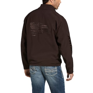 Foto 1 | Chaqueta Ariat Logo 2.0 Patriot Softshell Resistente Al Agua Para Hombre - Venta Internacional.