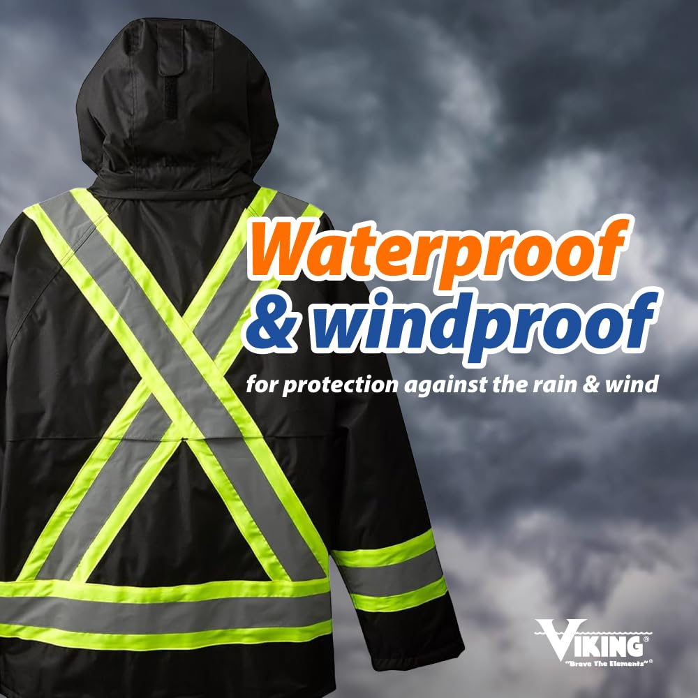 Foto 5 pulgar | Chaqueta Viking Professional Insulated Journeyman 300d Negra - Venta Internacional.