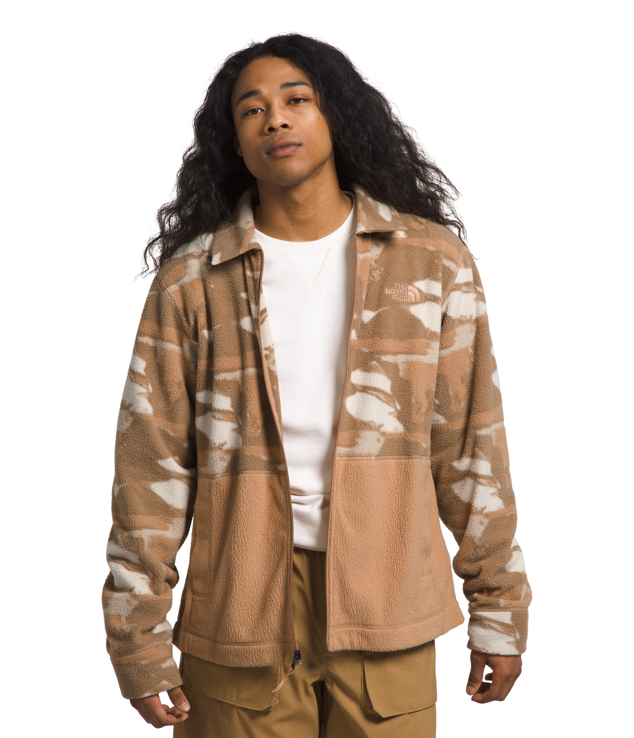 Foto 2 pulgar | Chaqueta Polar The North Face Pali Pile Para Hombre Almond Butter - Venta Internacional.