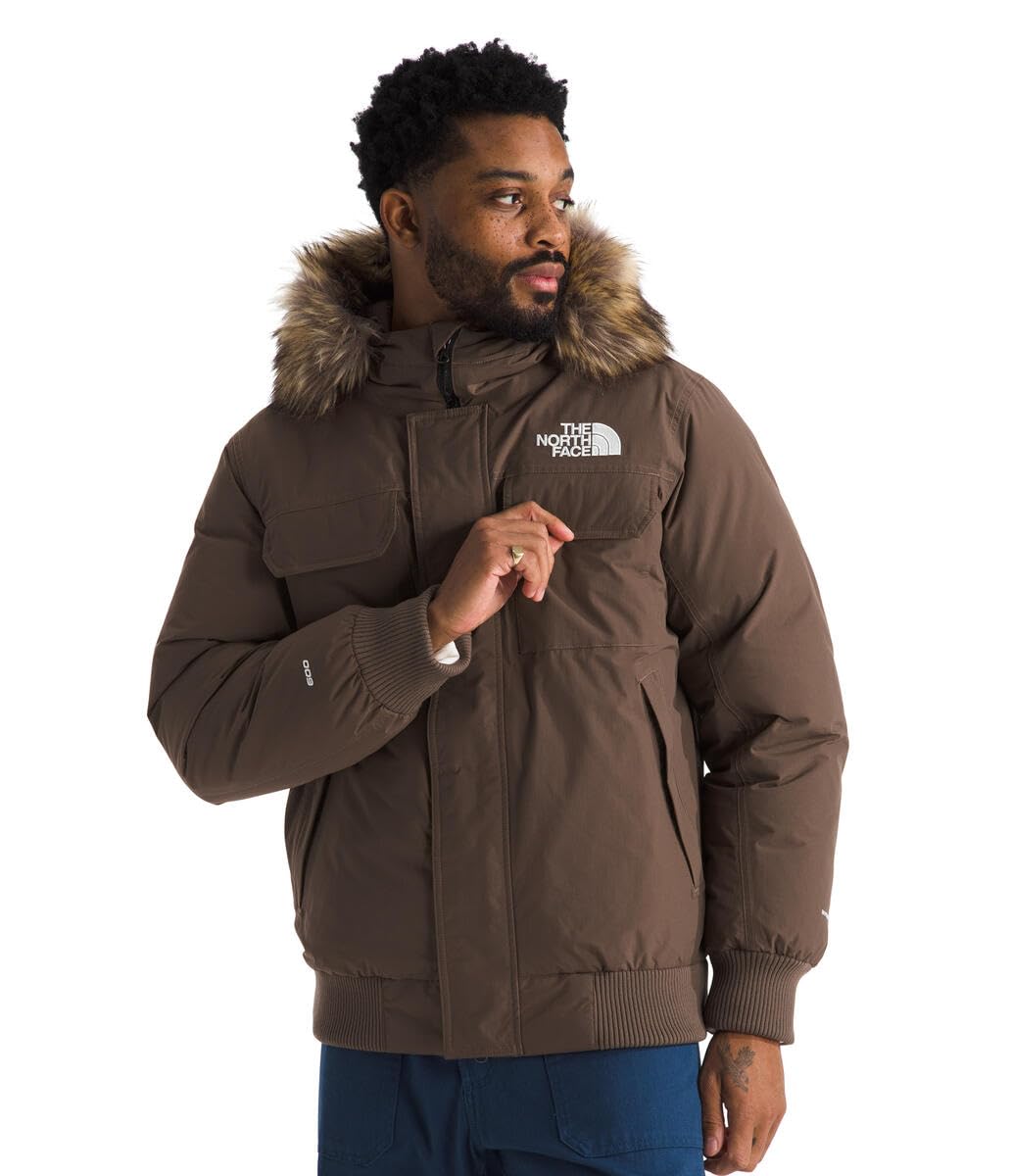 Foto 1 | Chaqueta The North Face Mcmurdo Bomber Para Hombre, Color Marrón Ahumado - Venta Internacional.