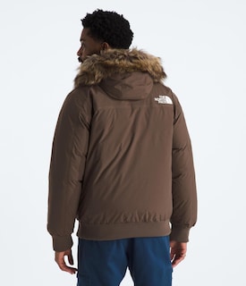 Foto 4 | Chaqueta The North Face Mcmurdo Bomber Para Hombre, Color Marrón Ahumado - Venta Internacional.