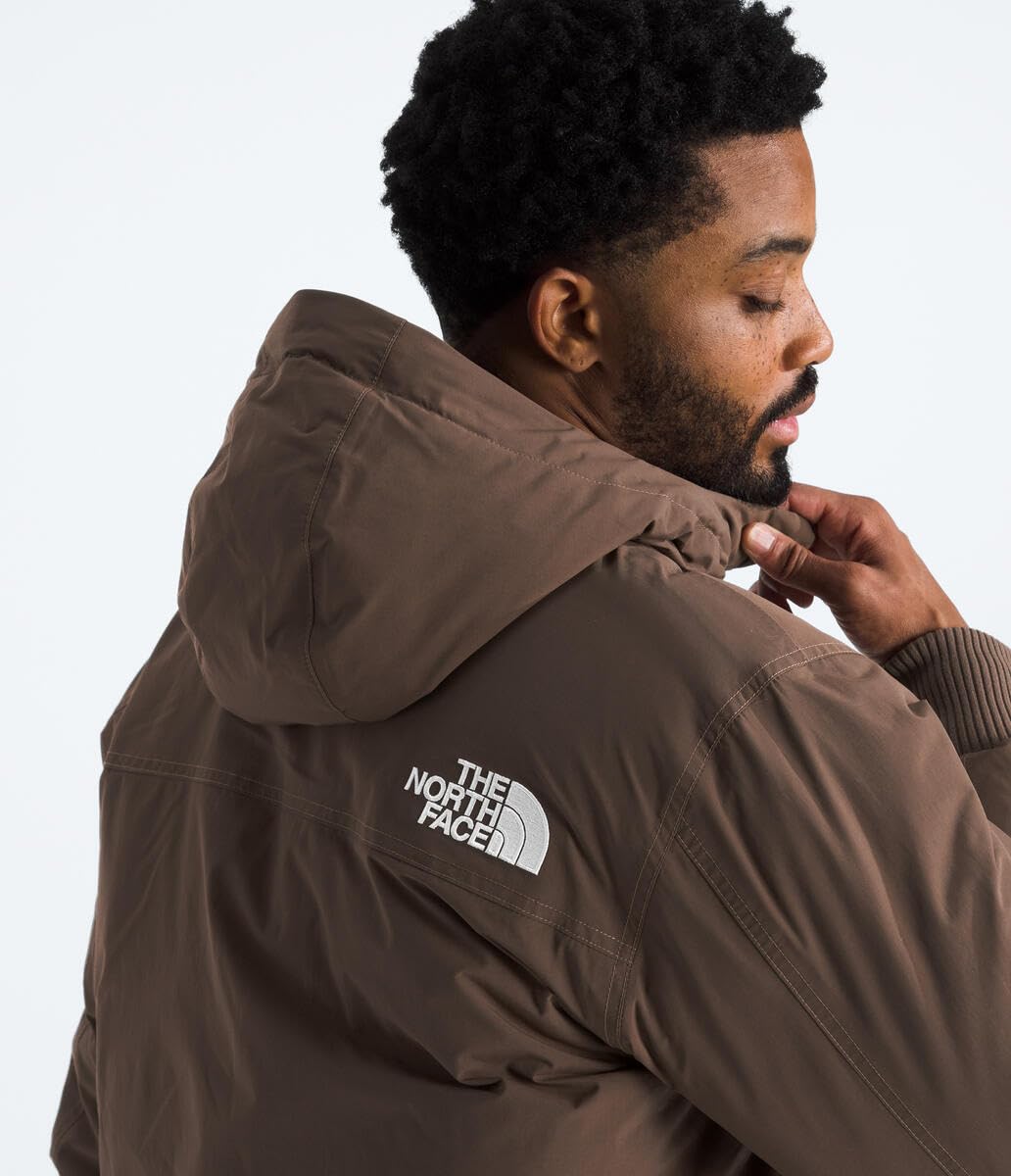 Foto 7 | Chaqueta The North Face Mcmurdo Bomber Para Hombre, Color Marrón Ahumado - Venta Internacional.