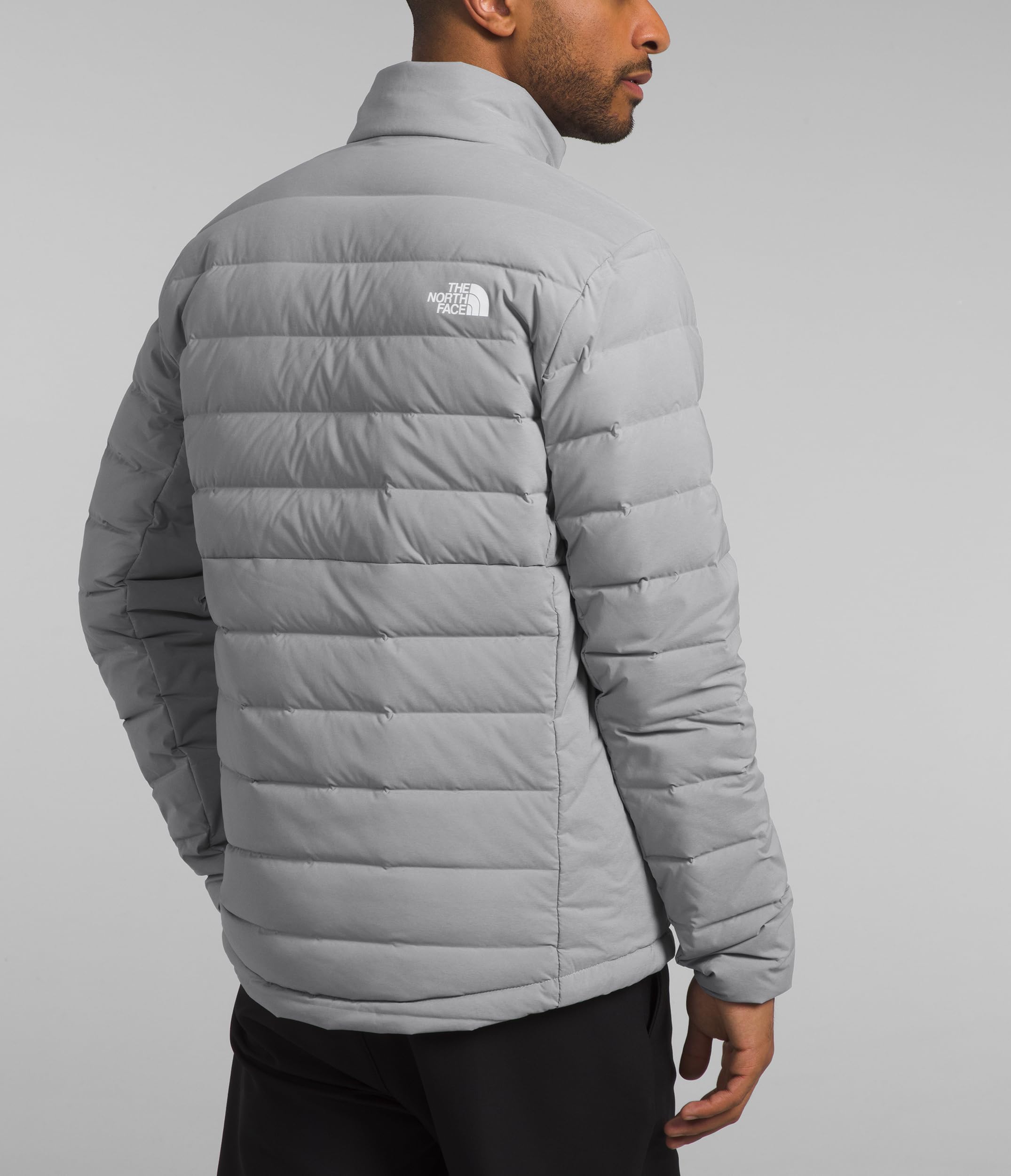 Foto 4 pulgar | Chaqueta The North Face Belleview Stretch Down Para Hombre Gris - Venta Internacional.