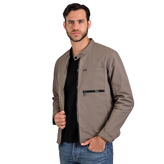 Foto 2 | Lee Chamarraligera Para Caballero En Color Taupe Con Cuello Mao.