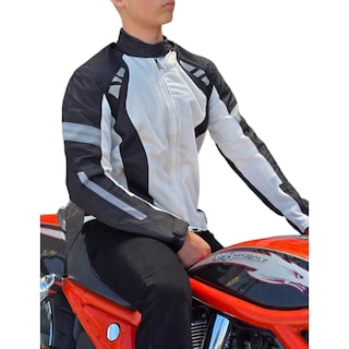 Foto 2 | Chamarra Moto Para Hombre, Impermeable, Con Protecciones, Biker