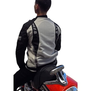 Foto 4 | Chamarra Moto Para Hombre, Impermeable, Con Protecciones, Biker