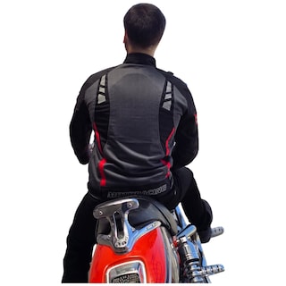 Foto 3 | Chamarra Moto Para Hombre, Impermeable, Con Protecciones, Biker