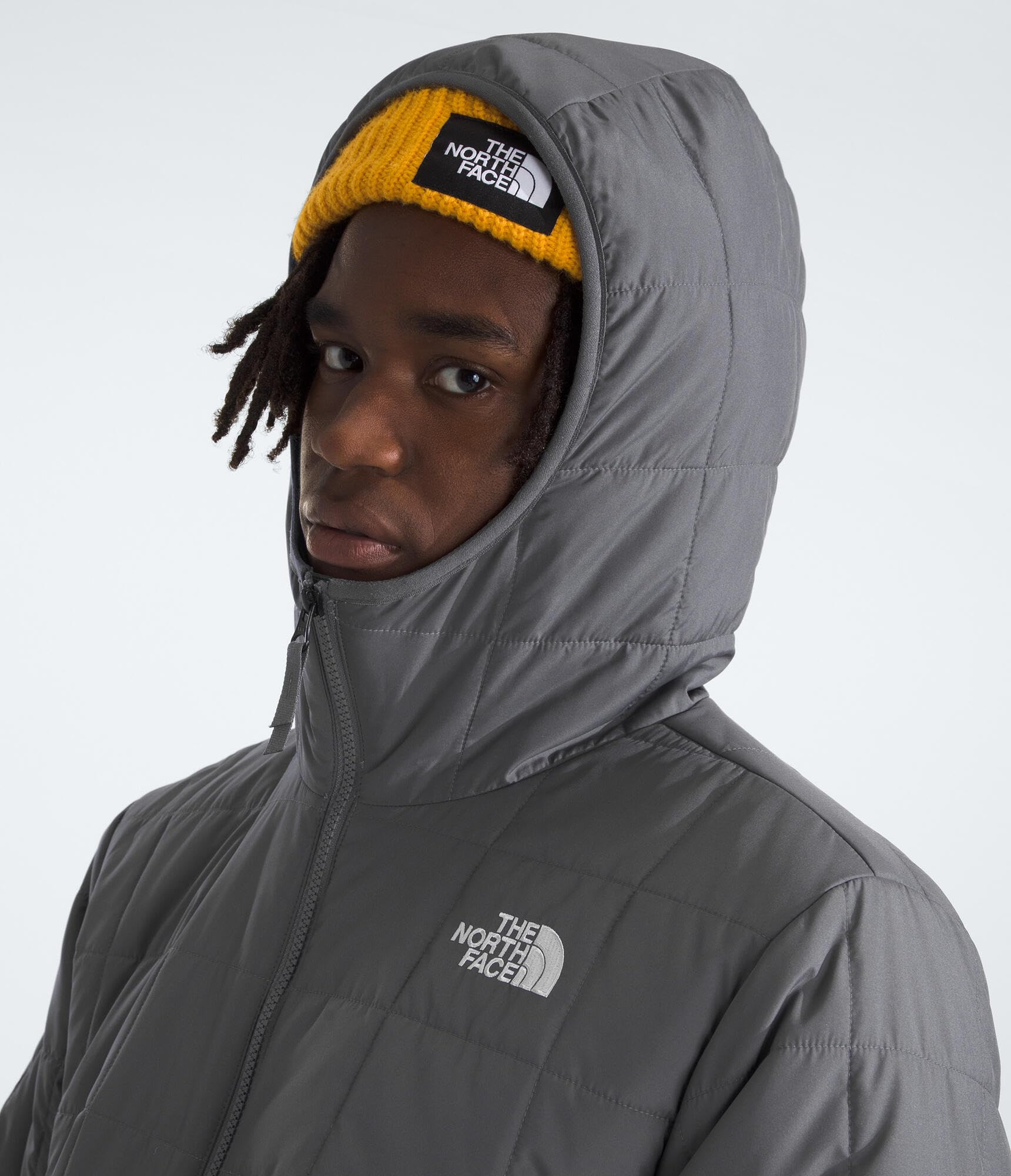 Foto 6 pulgar | Sudadera Con Capucha The North Face Para Hombre Junction Insulate Smoked Pearl - Venta Internacional.
