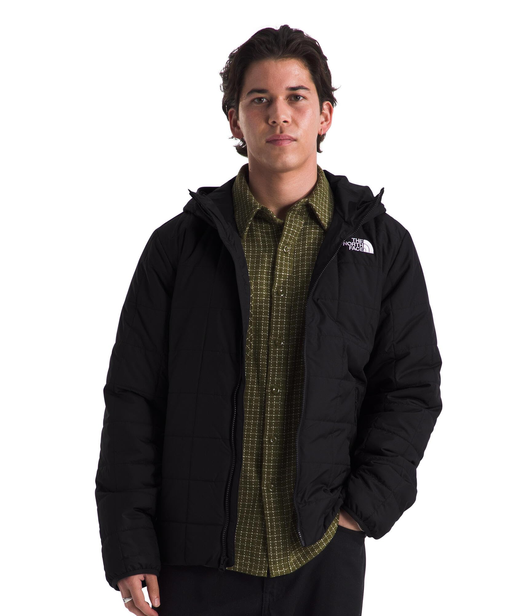 Foto 2 pulgar | Sudadera Con Capucha The North Face Junction Insulated Para Hombre Tnf Black - Venta Internacional.