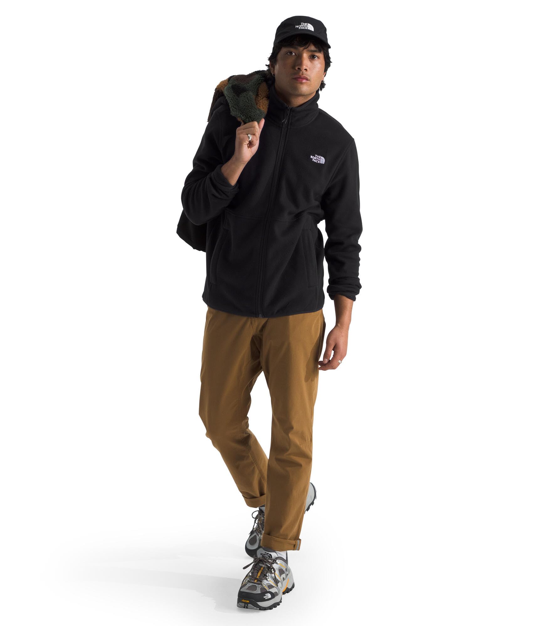Foto 2 | Chaqueta Polar The North Face Glacier Para Hombre Tnf Black Xl - Venta Internacional.