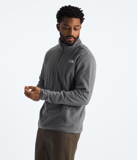 Foto 2 | Jersey De Forro Polar The North Face Glacier Para Hombre Smoked Pearl M - Venta Internacional.