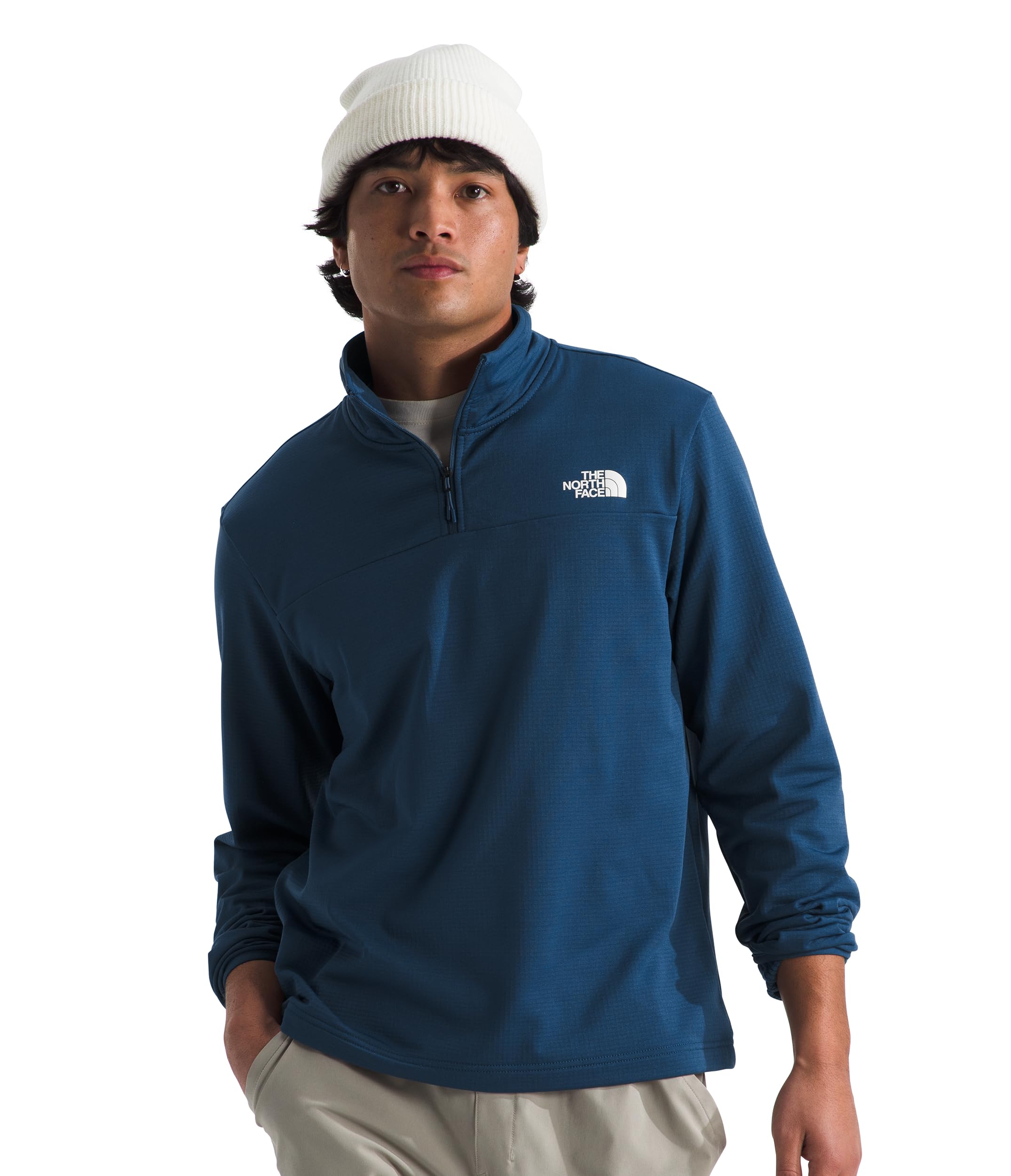 Foto 2 pulgar | Chaqueta Polar The North Face Cedar Trail Grid Para Hombre Shady Blue - Venta Internacional.