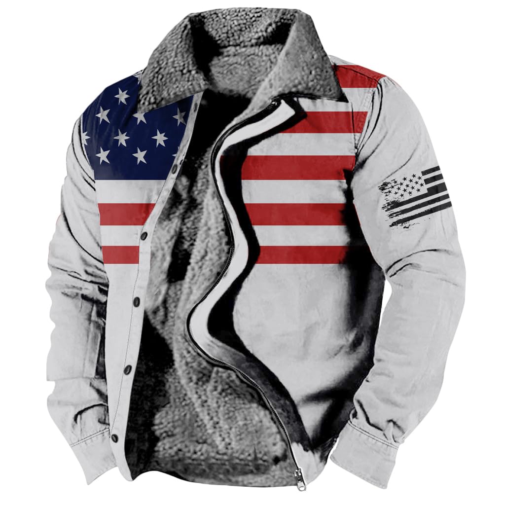 Foto 2 pulgar | Chaqueta Zocavia Western Aztec Fleece Para Hombre Otoño-invierno - Venta Internacional.