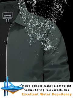 Foto 2 | Chaqueta Tacvasen Ligera Para Hombre, Casual, Golf, Trabajo, Verde Militar - Venta Internacional.