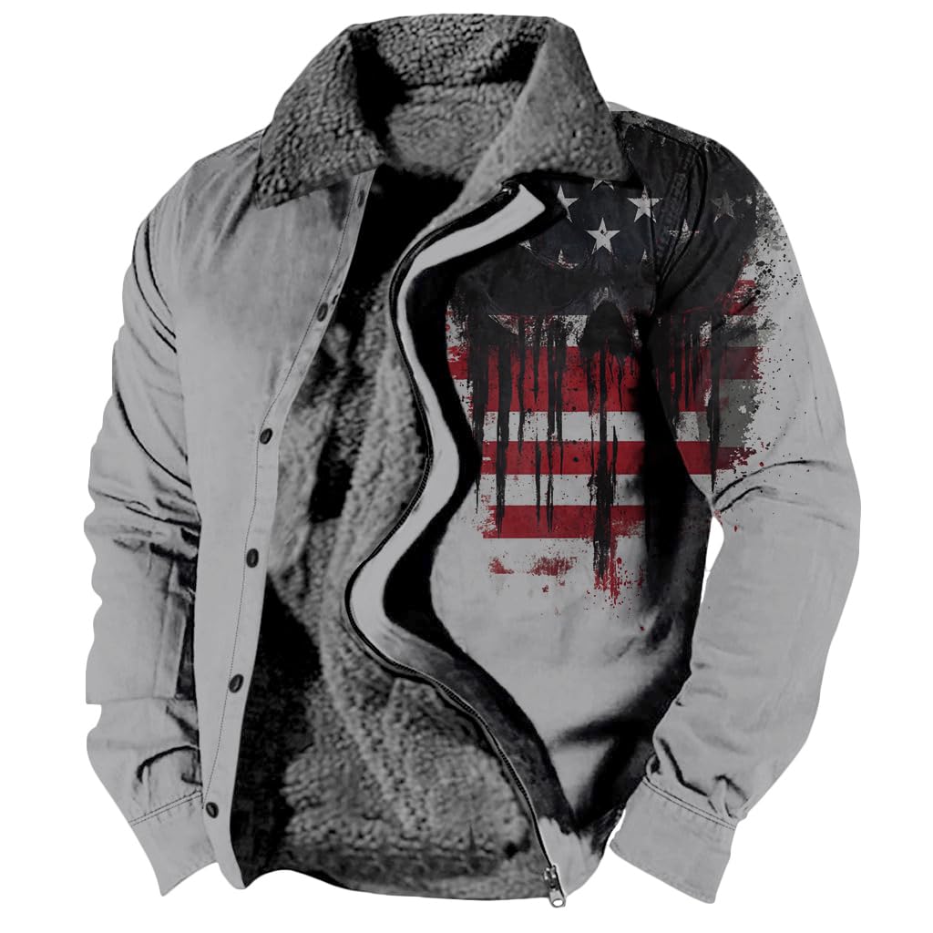 Foto 2 pulgar | Chaqueta Zocavia Western Aztec Fleece Para Hombre Otoño-invierno 2xl - Venta Internacional.