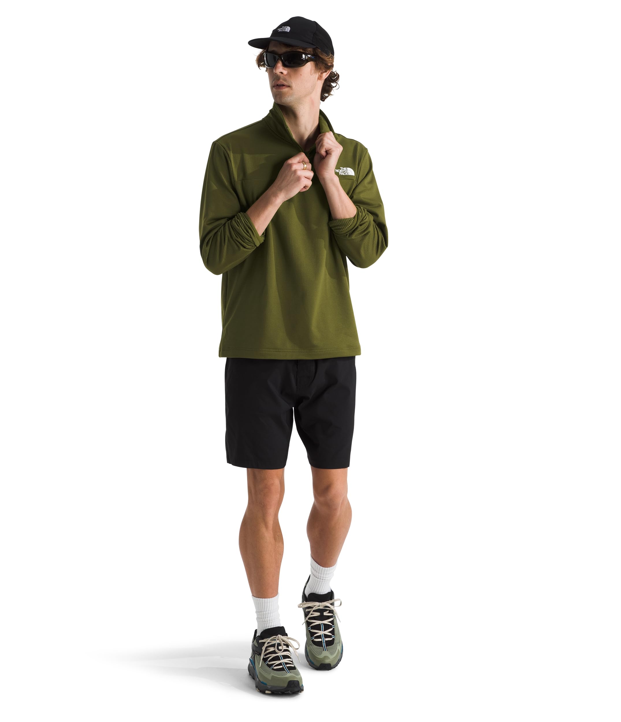 Foto 2 | Chaqueta Polar The North Face Cedar Trail Grid Para Hombre Forest M - Venta Internacional.