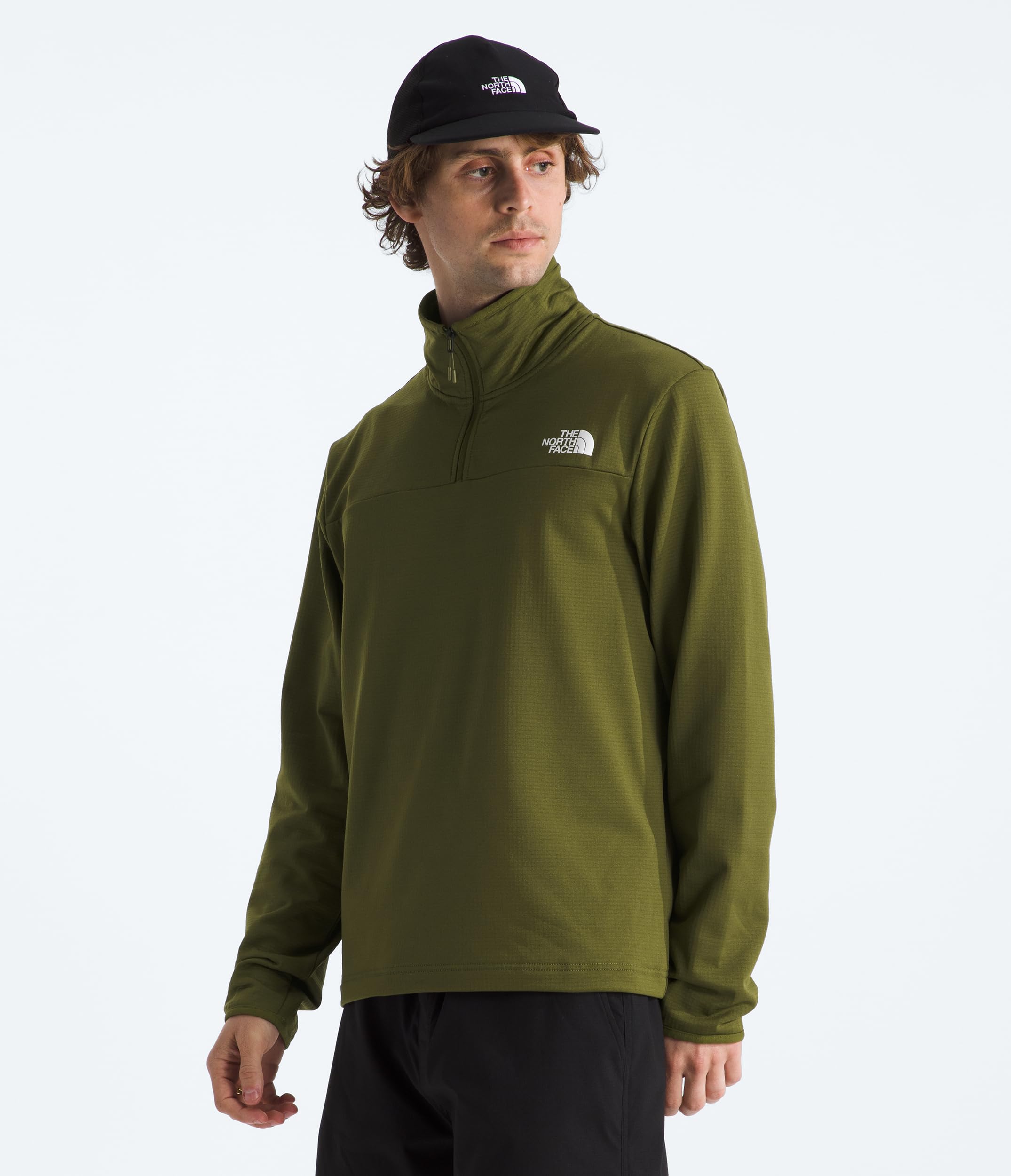 Foto 3 | Chaqueta Polar The North Face Cedar Trail Grid Para Hombre Forest M - Venta Internacional.