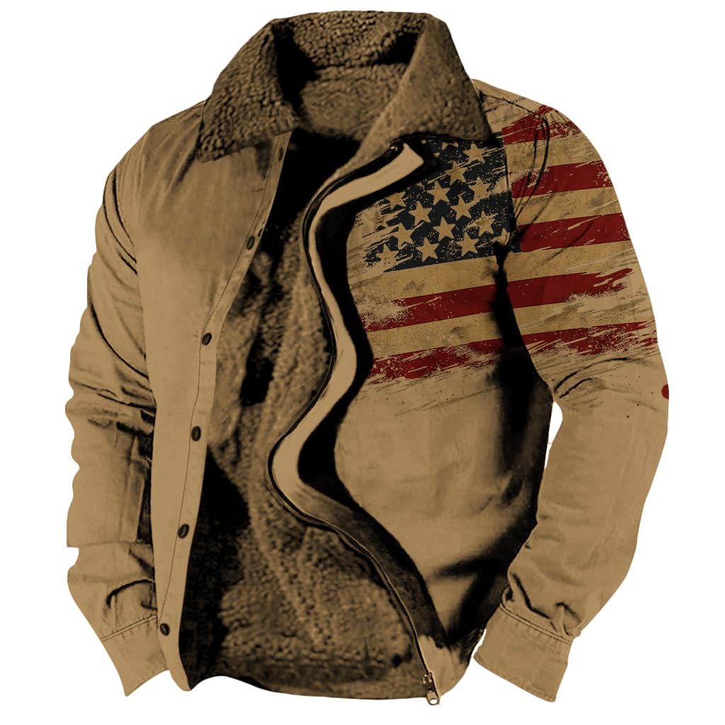 Foto 1 | Chaqueta Zocavia Western Aztec Fleece Para Hombre Otoño-invierno 2xl - Venta Internacional.