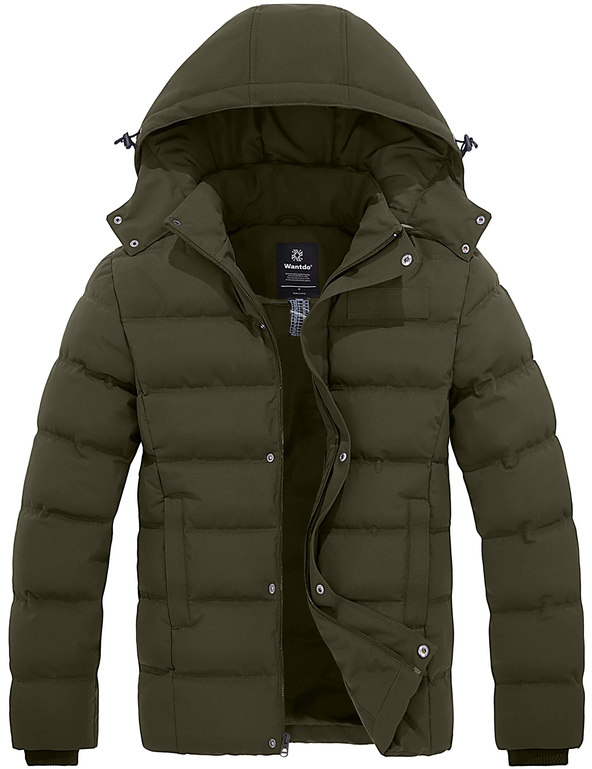 Foto 1 | Chaqueta Acolchada De Algodón Grueso Para Invierno, De Coat Wantdo, Para Hombre - Venta Internacional.