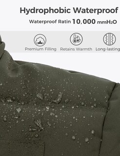 Foto 5 | Chaqueta Acolchada De Algodón Grueso Para Invierno, De Coat Wantdo, Para Hombre - Venta Internacional.