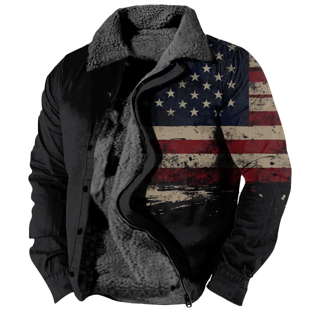 Foto 1 | Chaqueta Zocavia Western Aztec Fleece Para Hombre Otoño-invierno 4xl - Venta Internacional.