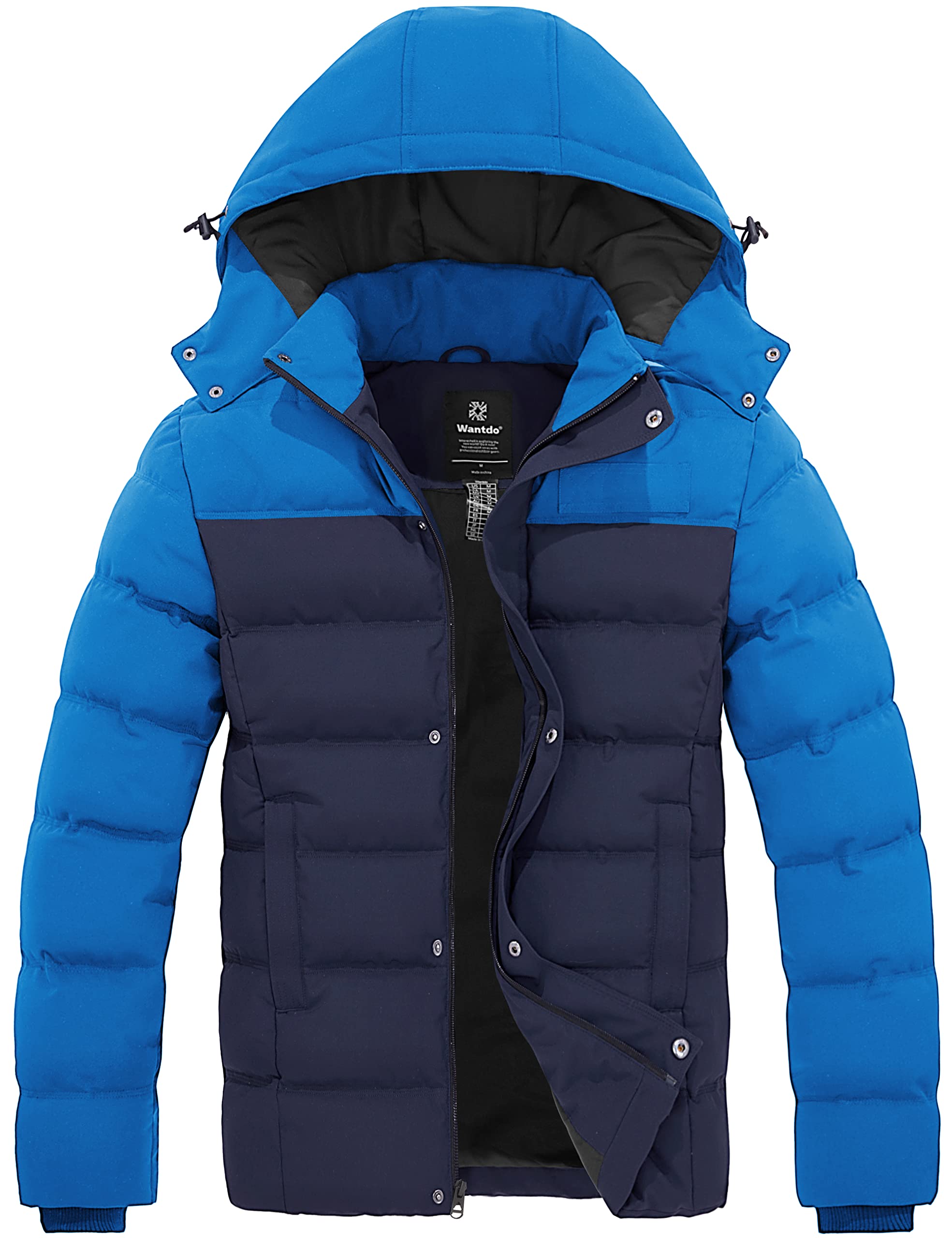 Foto 1 | Chamarra Wantdo Azul para Hombre- Venta Internacional