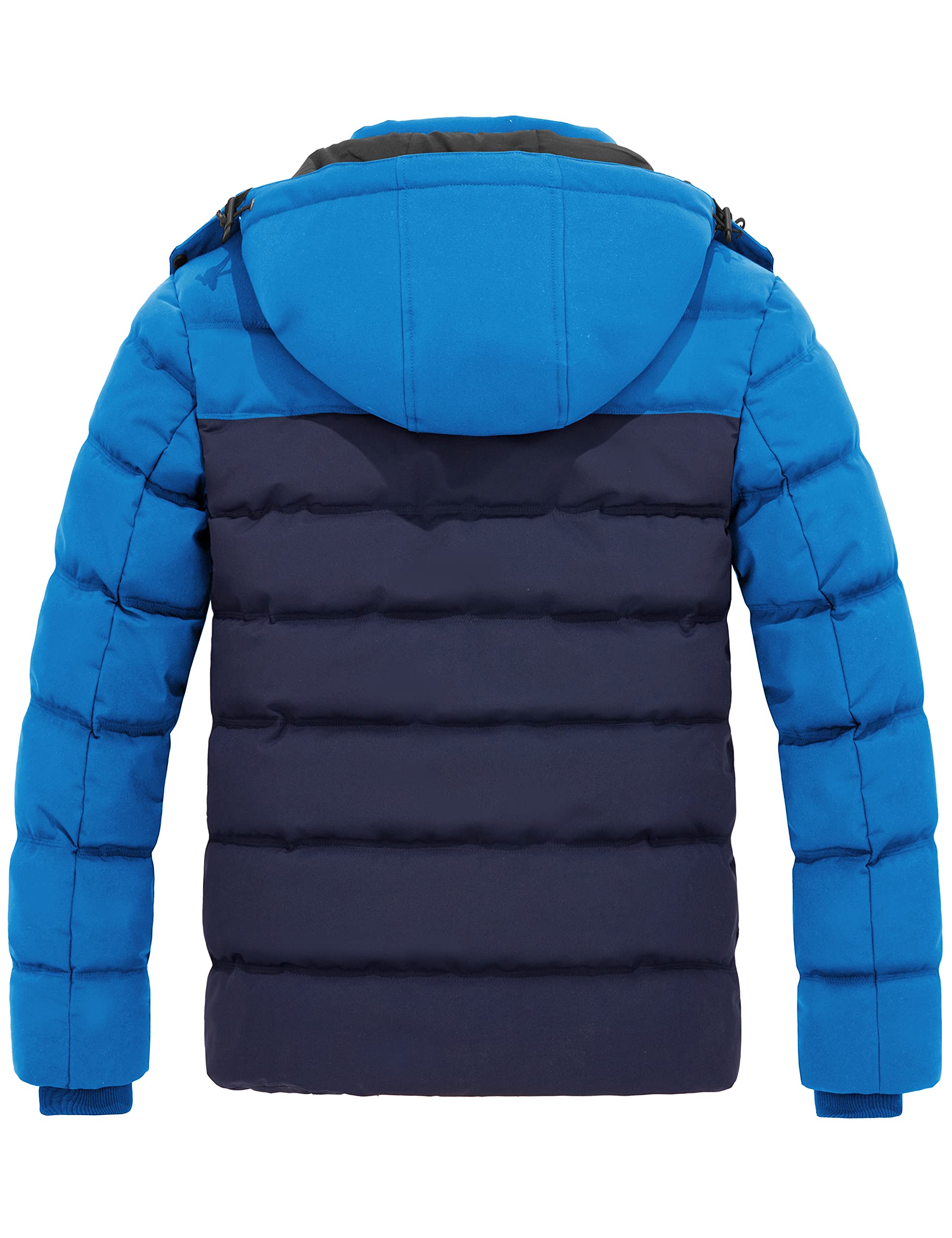 Foto 3 pulgar | Chamarra Wantdo Azul para Hombre- Venta Internacional