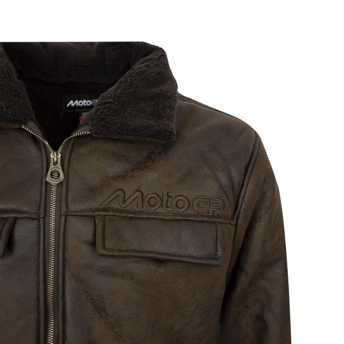 Foto 4 pulgar | Chamarra Aviadora Para Caballero Marca Moto Gp Original