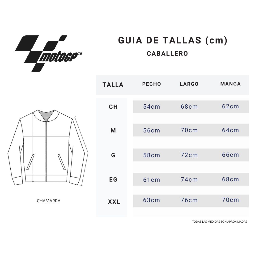Foto 7 | Chamarra Aviadora Para Caballero Marca Moto Gp Original